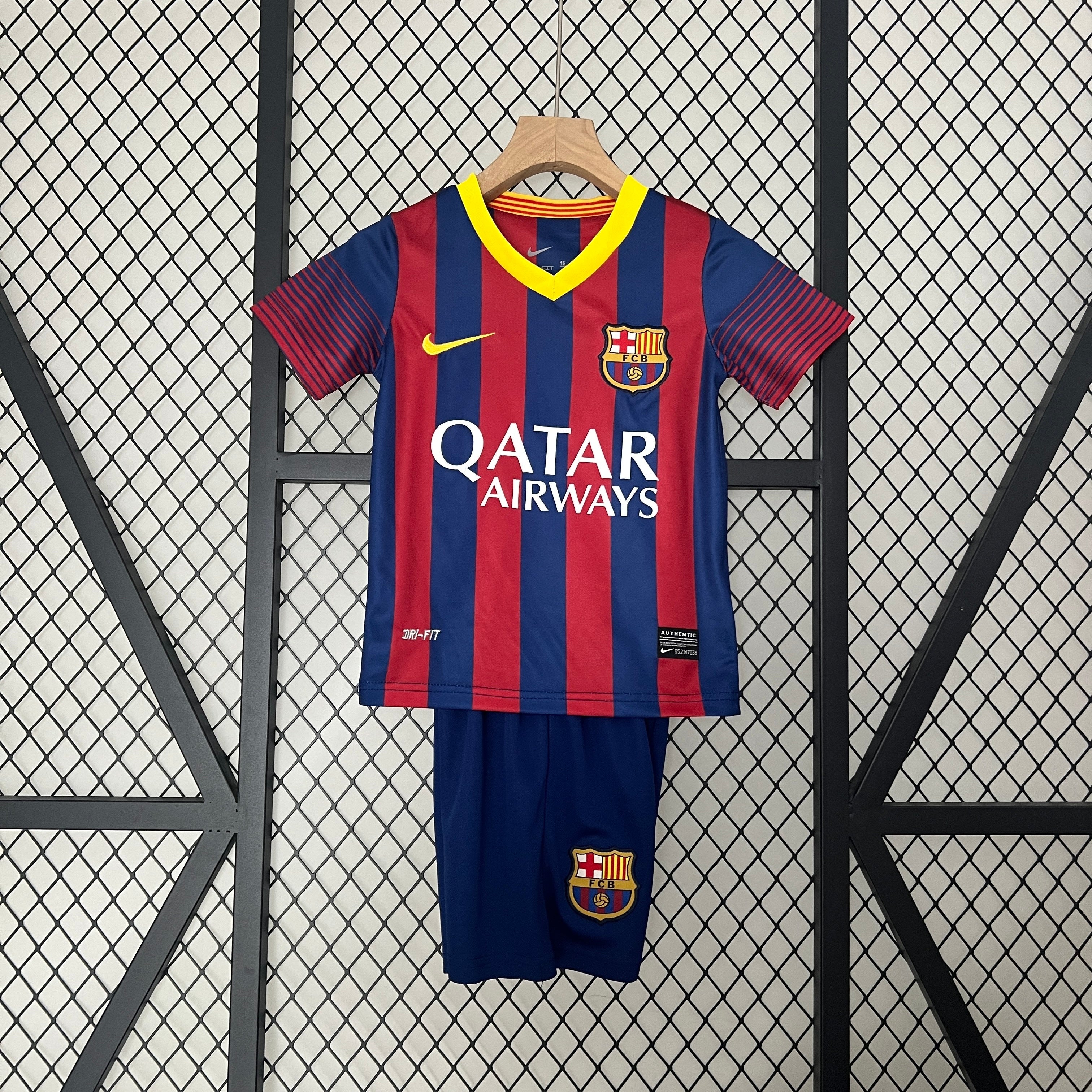 13/14 Barcelona Home Retro Kids Jersey