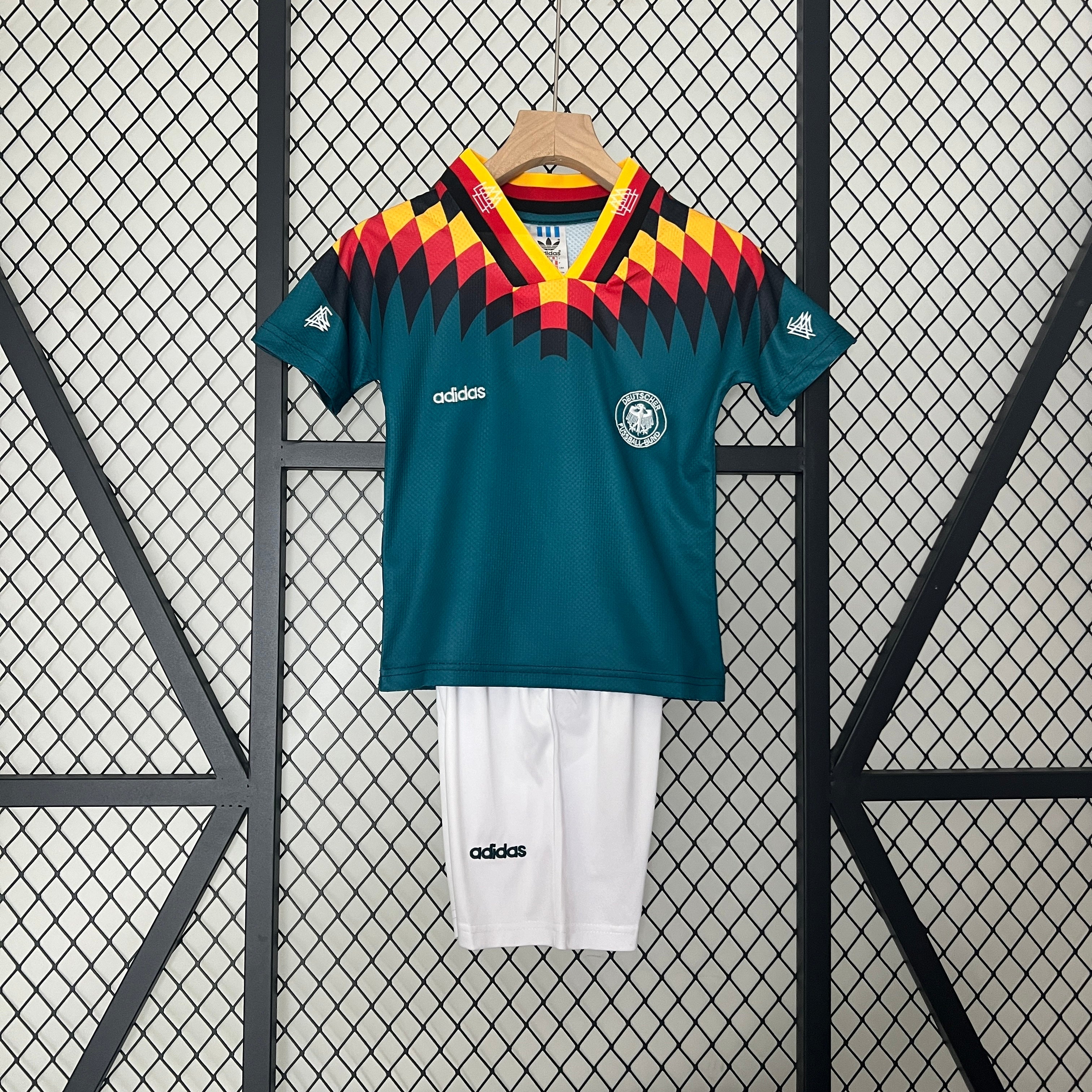 1994 Germany Away Retro Kids Jersey