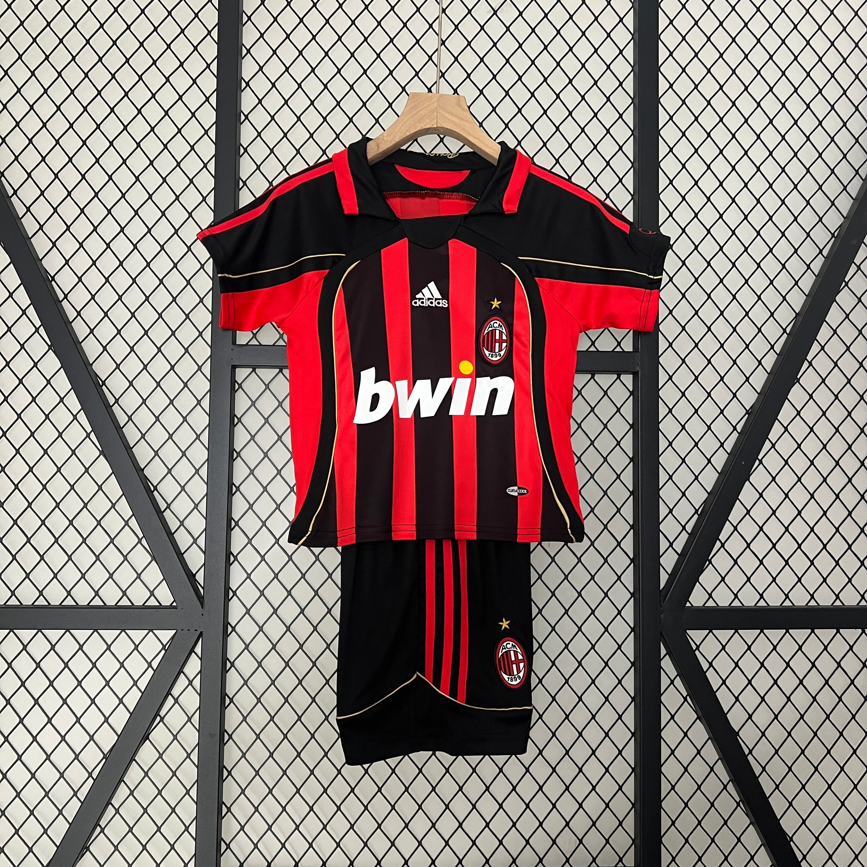 06/07 AC Milan Home Retro Kids Jersey