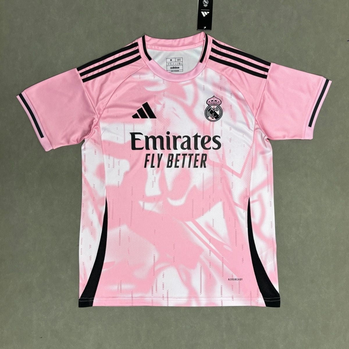 26/27 Real Madrid Pink Black Special Jersey