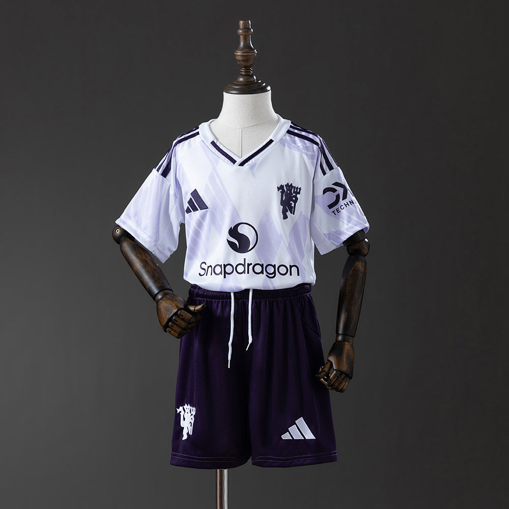 25/26 Manchester United Away Kids Jersey