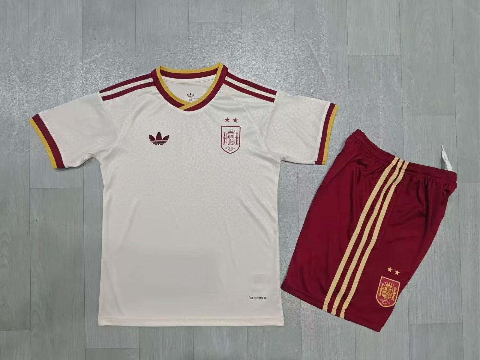 [2-STARS] 2026 Spain Away Kids Jersey