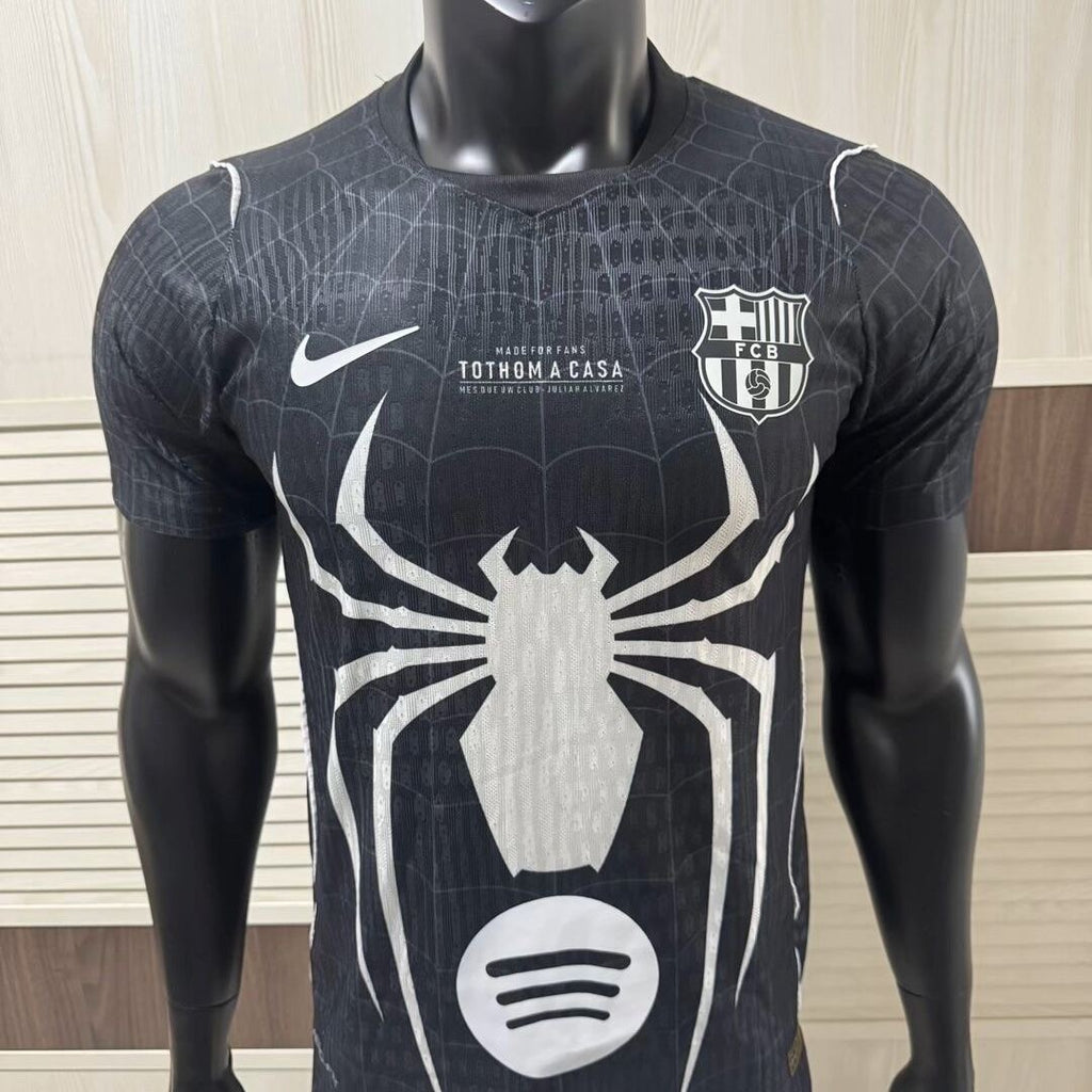Barcelona x Spider-Man Collaboration Special Jersey