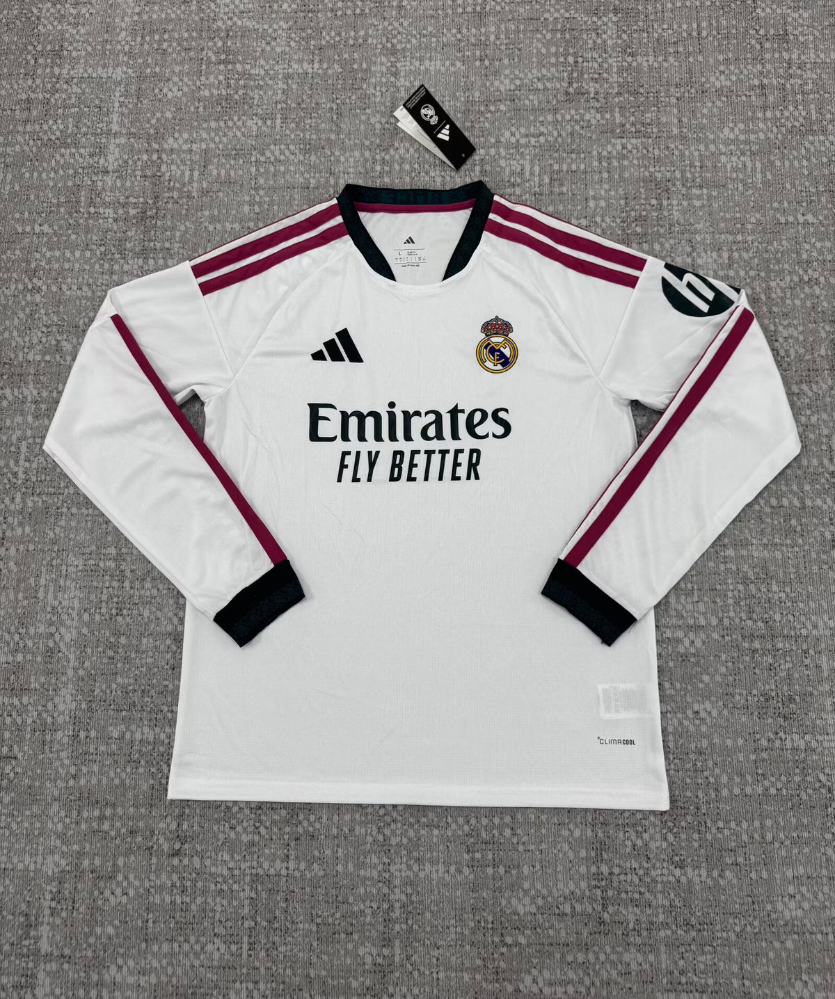 26/27 Real Madrid Home Long Sleeve Jersey