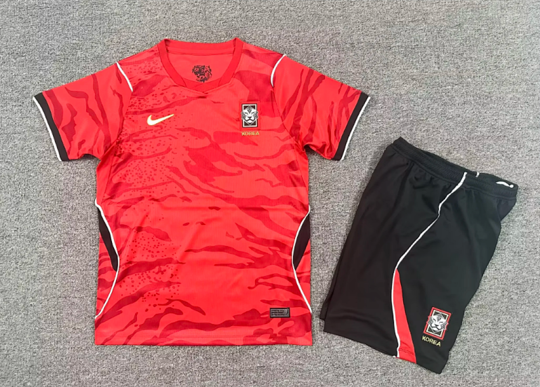 2026 South Korea Home Kids Jersey