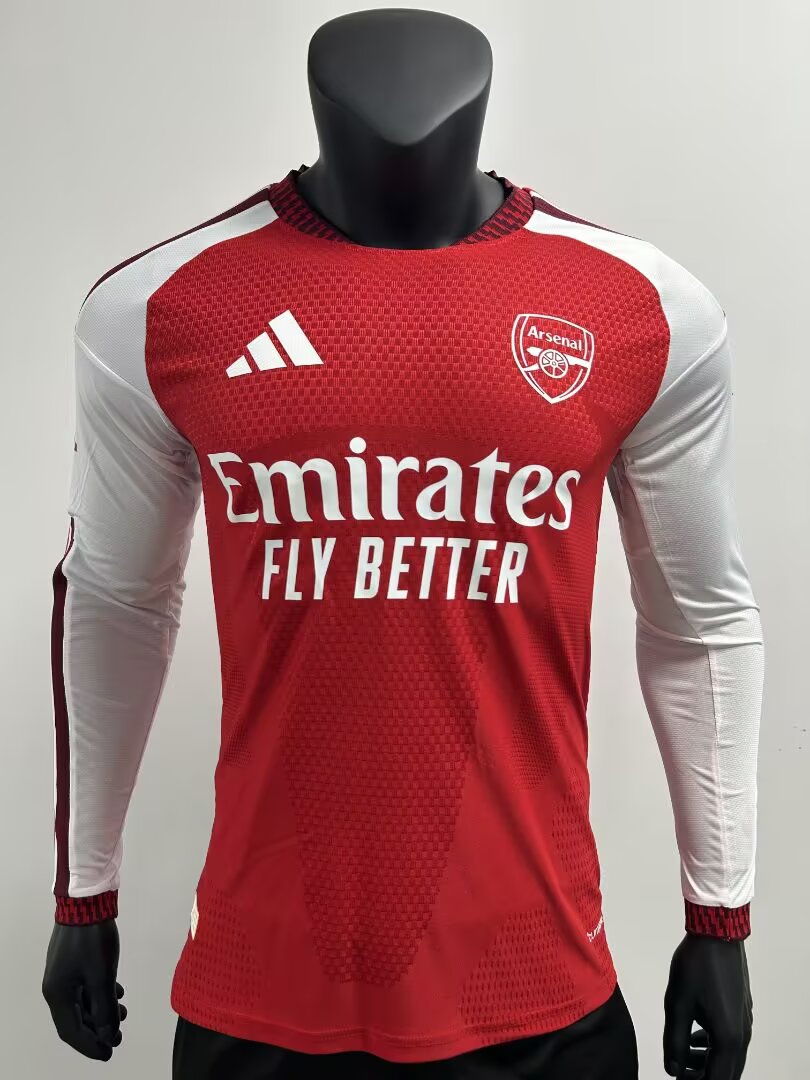26/27 Arsenal Long Sleeve Home Jersey