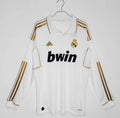 11/12 Real Madrid Long Sleeve Home Retro Jersey