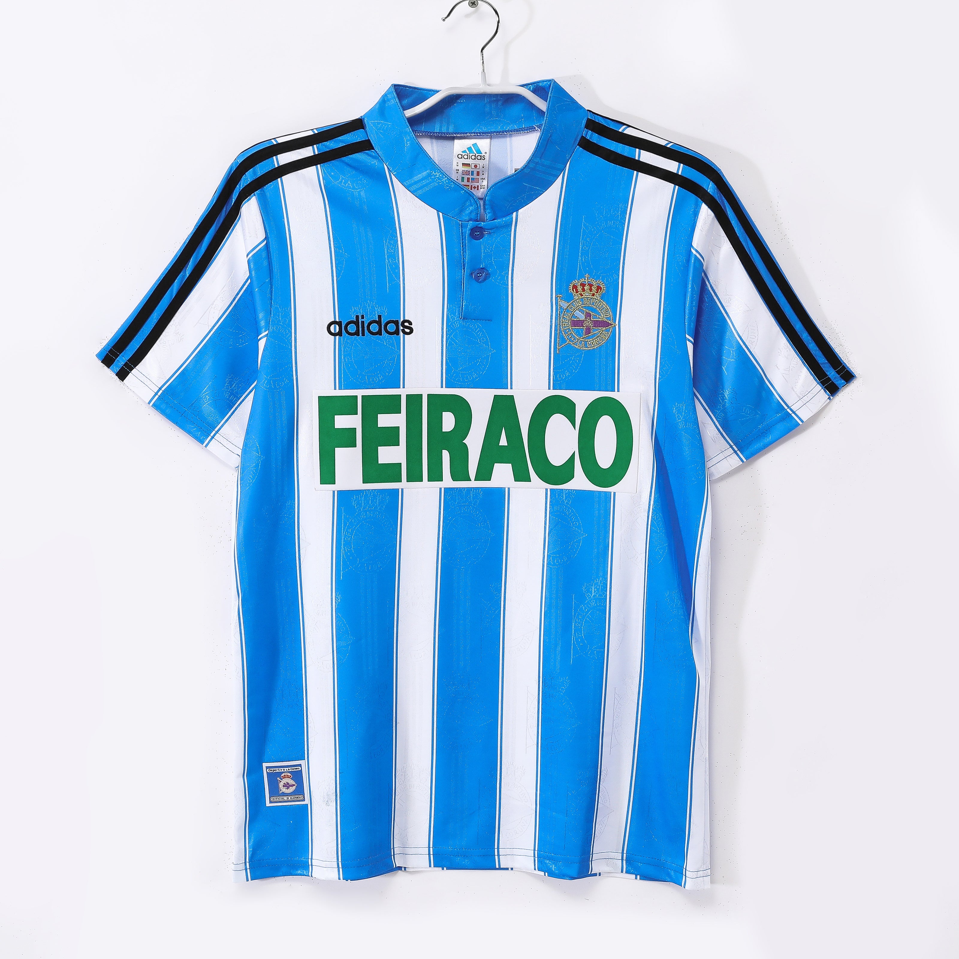97/98 Deportivo La Coruña Home Retro Jersey