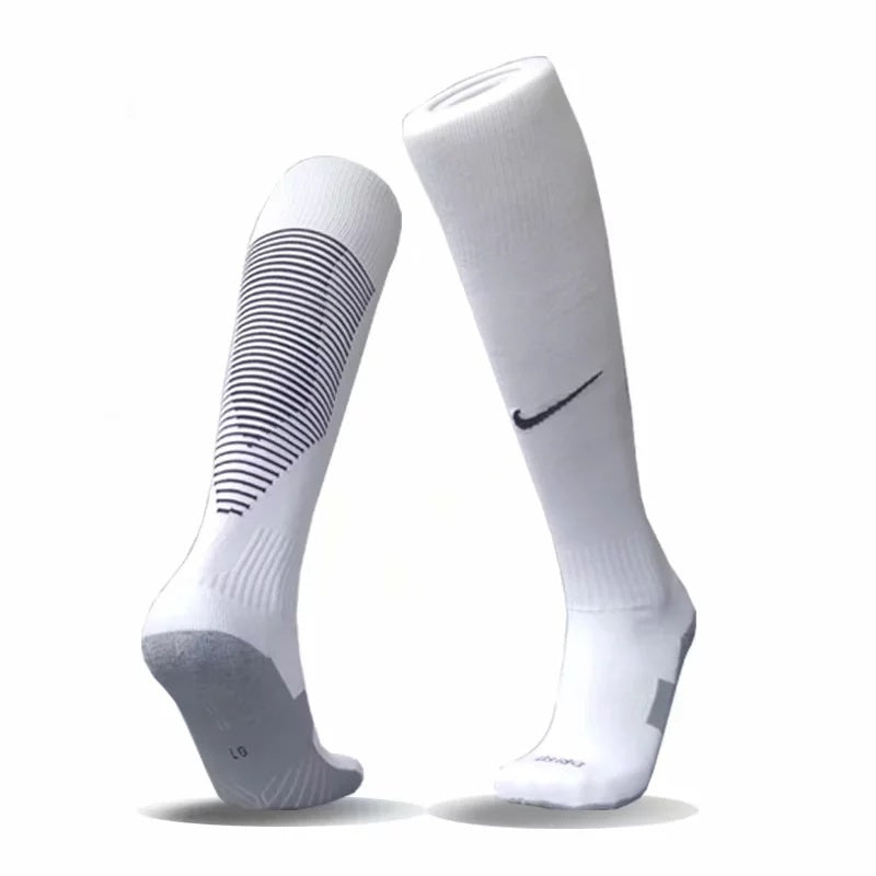 Long Grip Socks - White