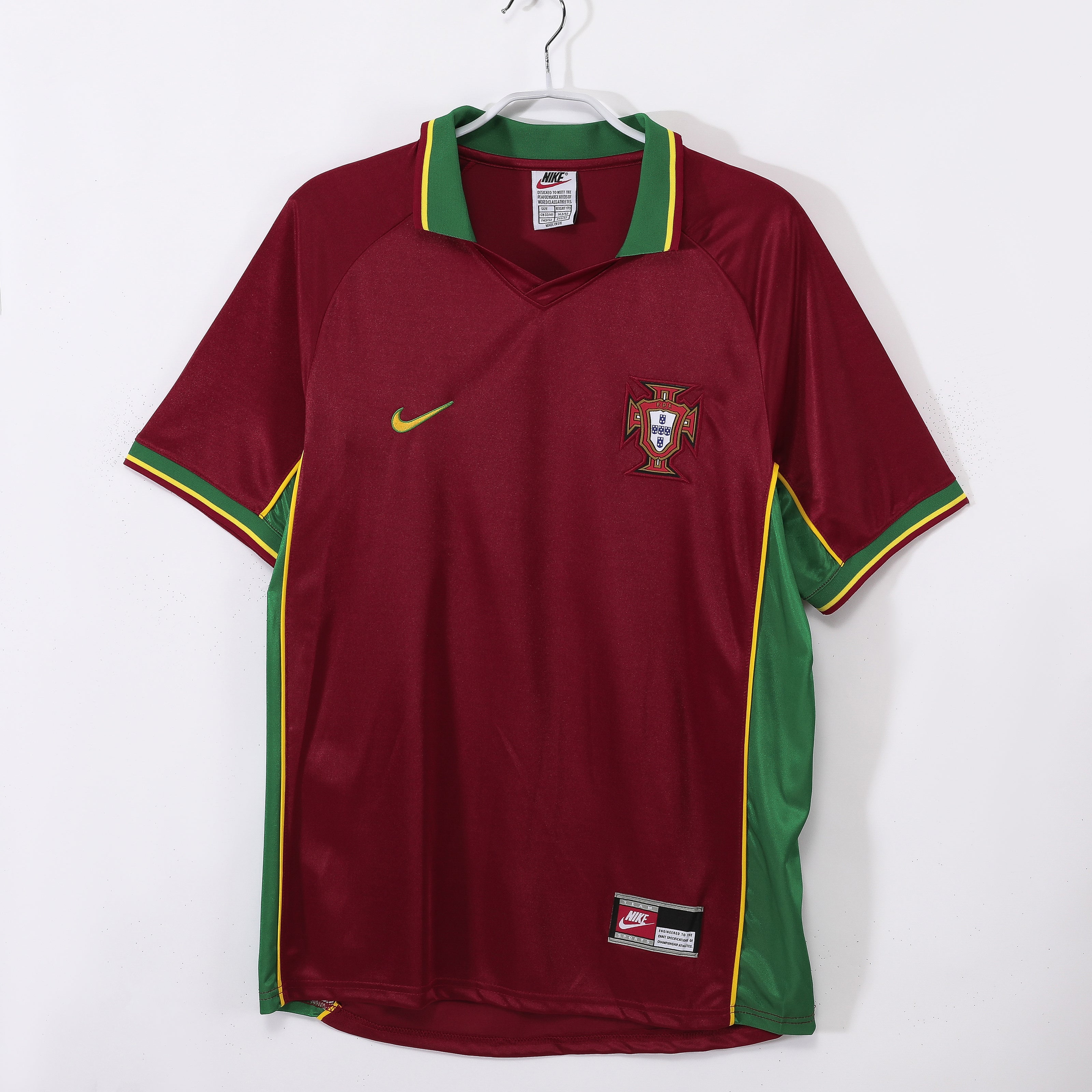 1998 Portugal Home Retro Jersey