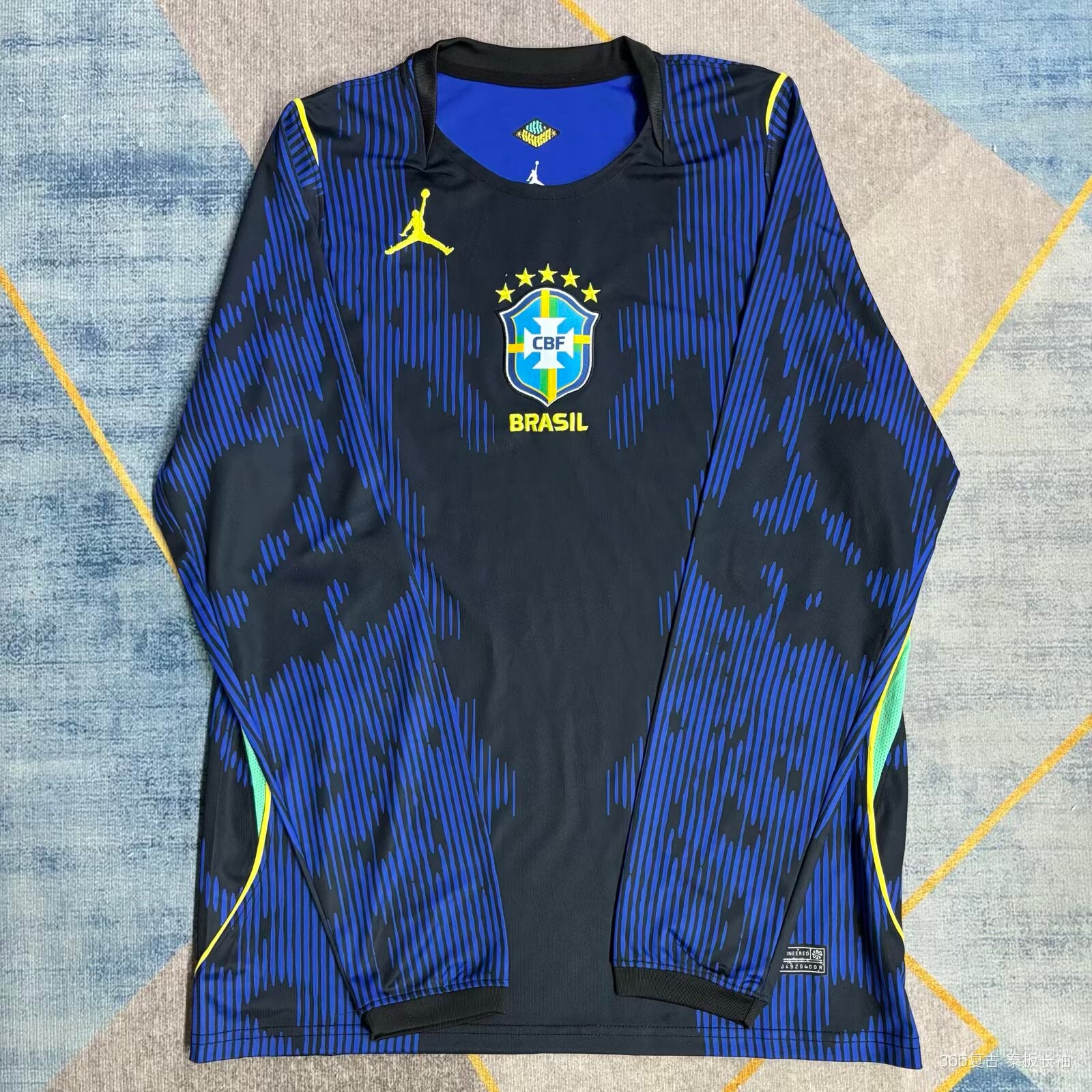 2026 Brazil Long Sleeve Away Jersey
