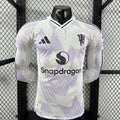 25/26 Manchester United Away Long Sleeve Jersey