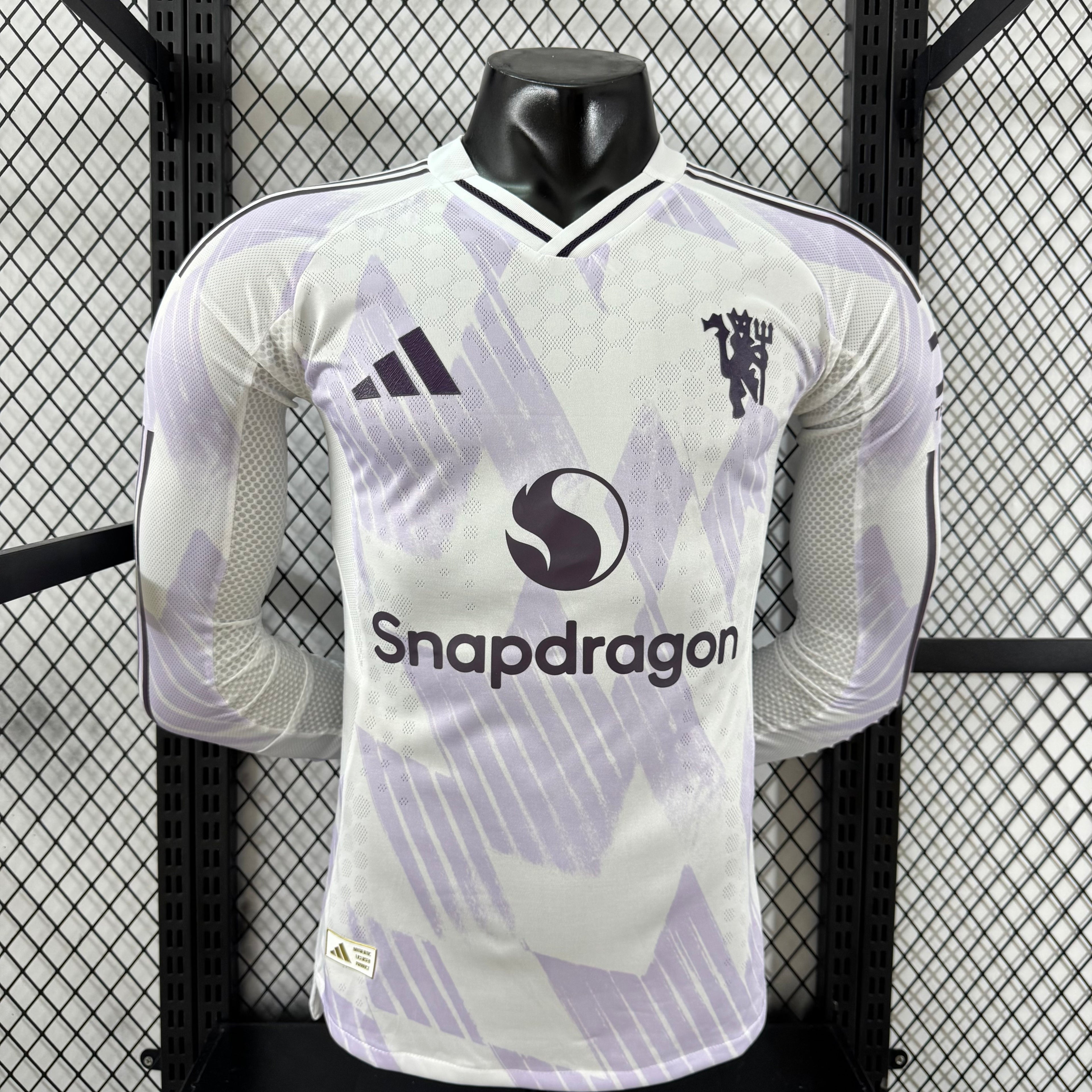 25/26 Manchester United Away Long Sleeve Jersey