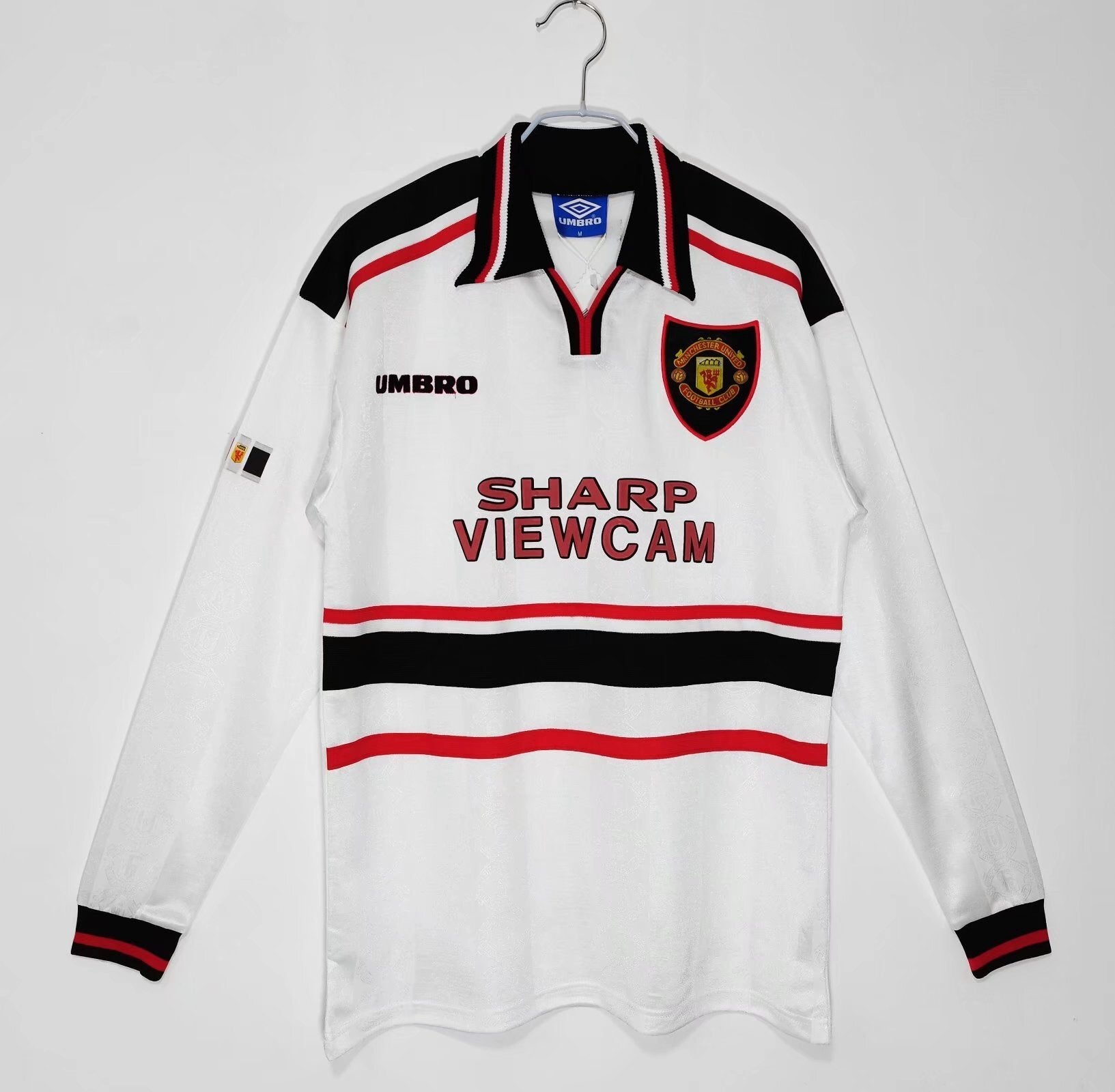 98/99 Manchester United Long Sleeve Away Retro Jersey