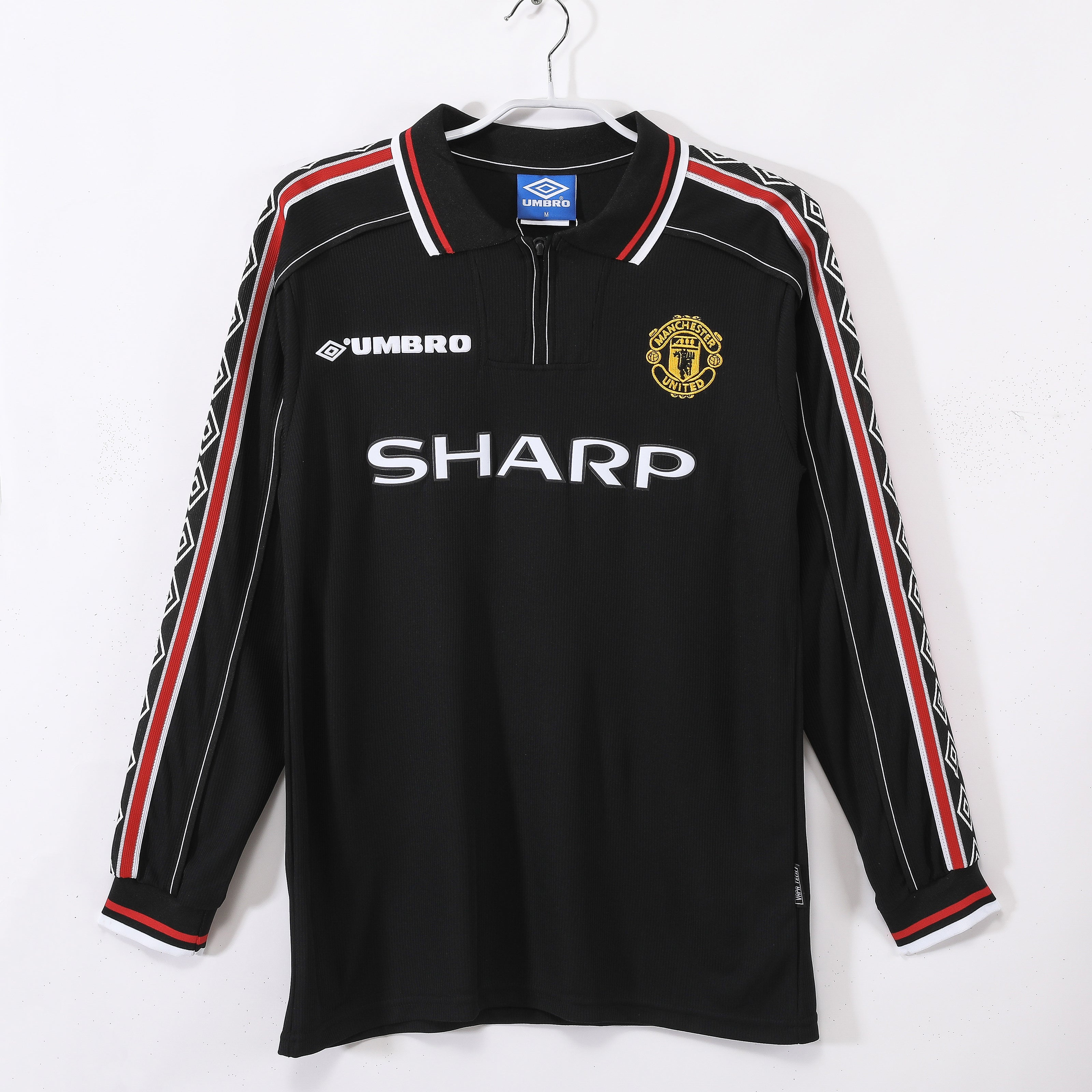 98/99 Manchester United Long Sleeve Away Retro Jersey