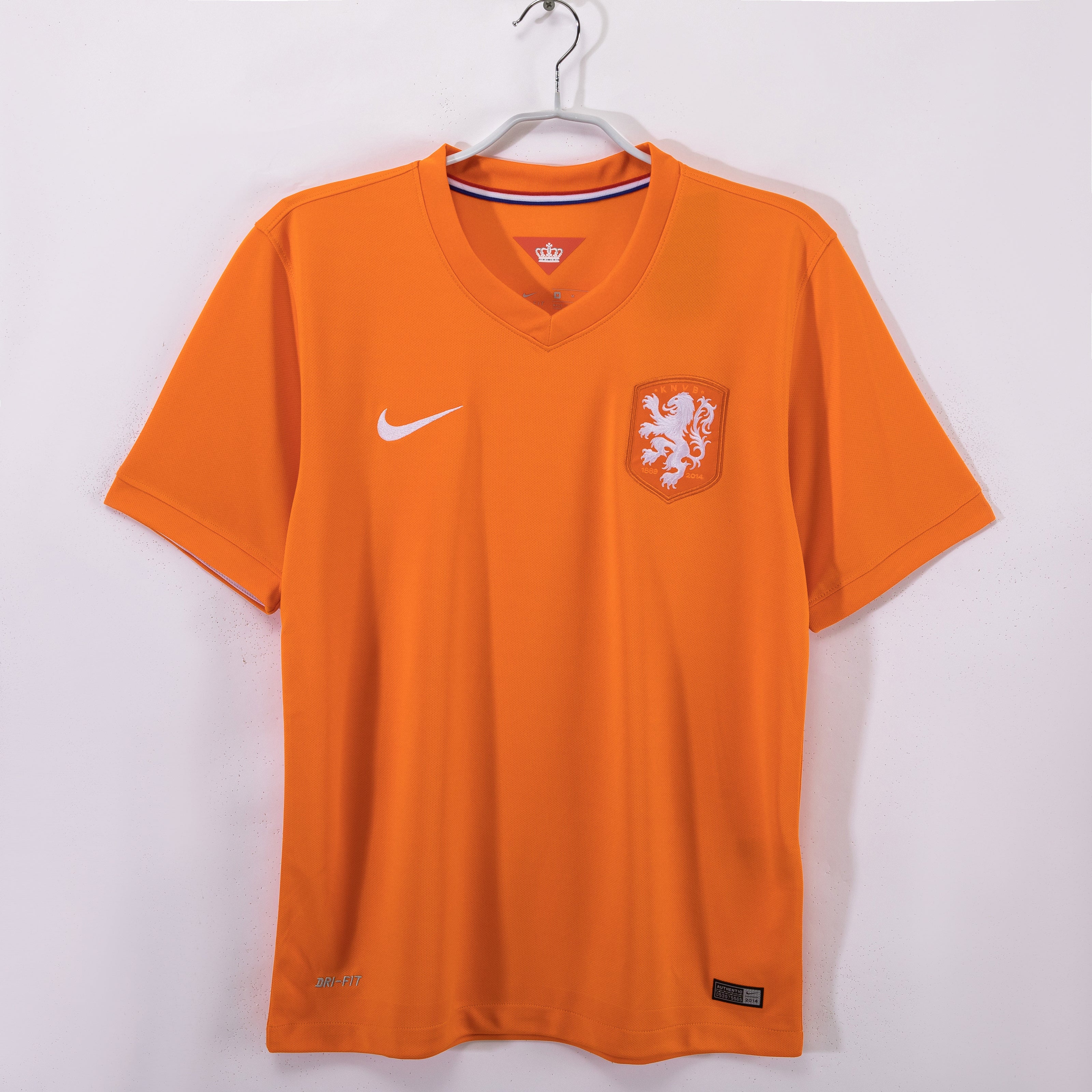 2014 Netherlands Home Retro Jersey
