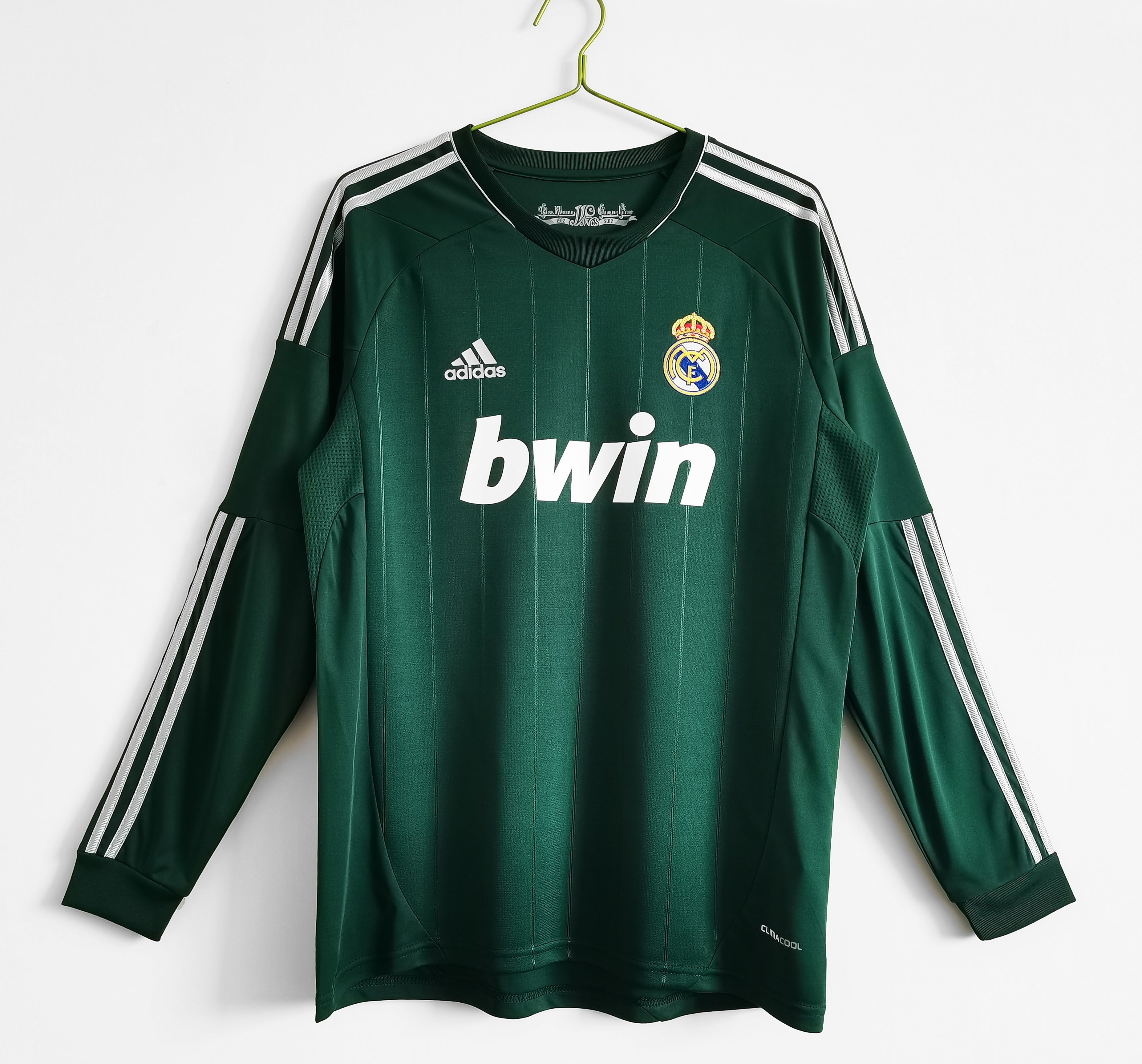 12/13 Real Madrid Long Sleeve Third Away Retro Jersey