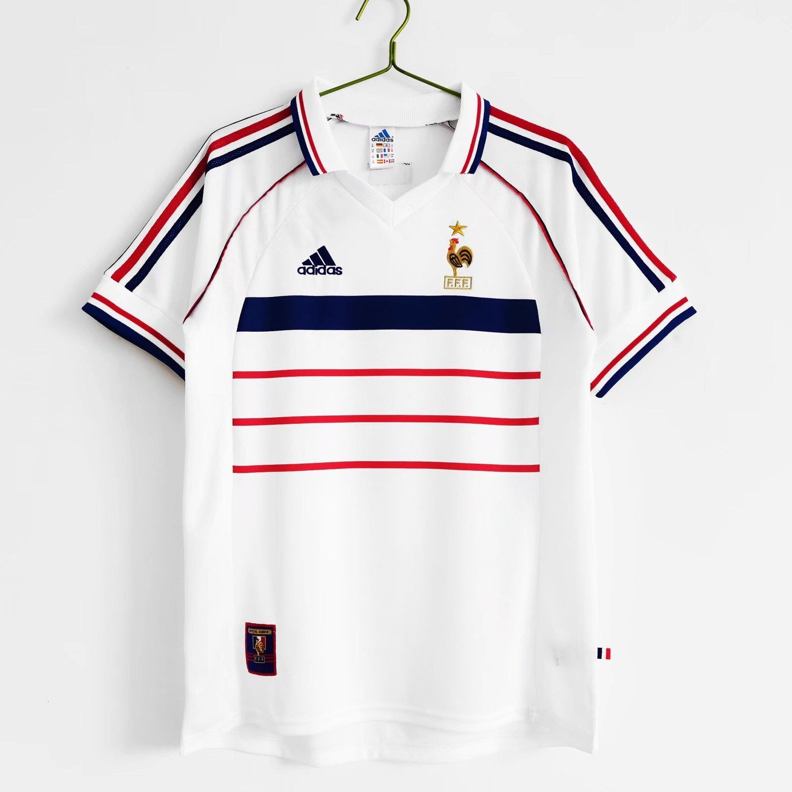 1998 France Away Retro Jersey