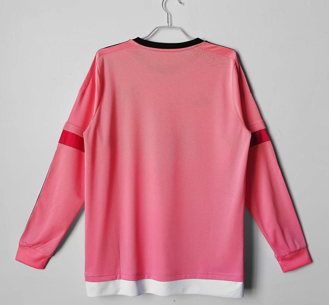 15/16 Juventus Long Sleeve Away Retro Jersey