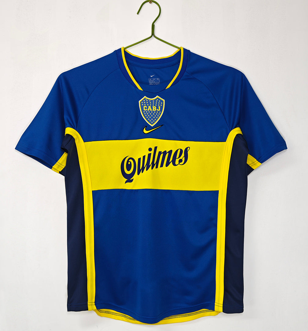 01/02 Boca Juniors Home Retro Jersey