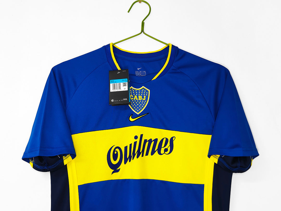 01/02 Boca Juniors Home Retro Jersey