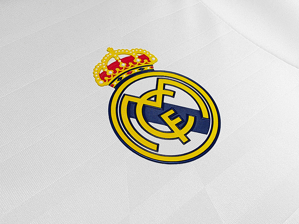 14/15 Real Madrid Long Sleeve Home Retro Jersey