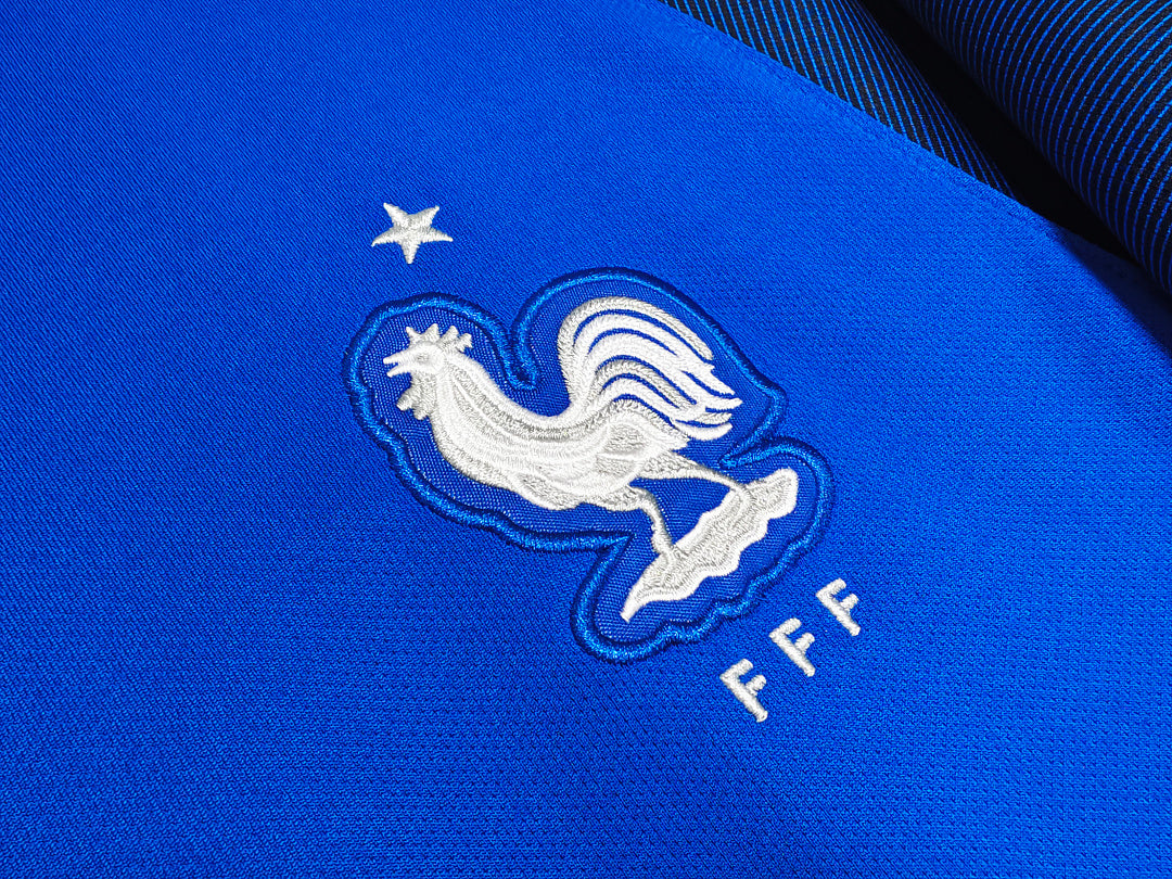 2016 France Home Retro Jersey