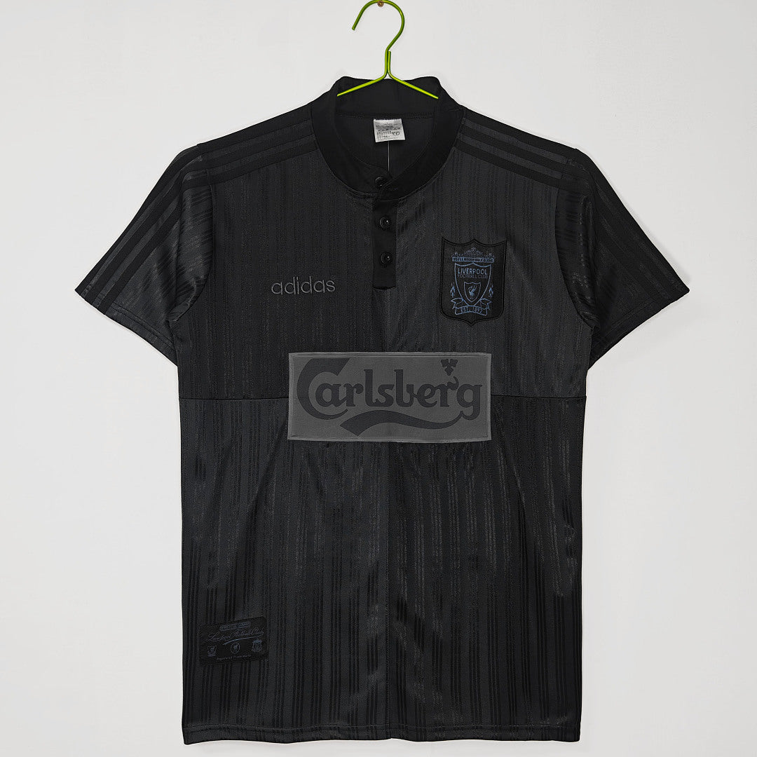 95/96 Liverpool BLACKED OUT Retro Jersey
