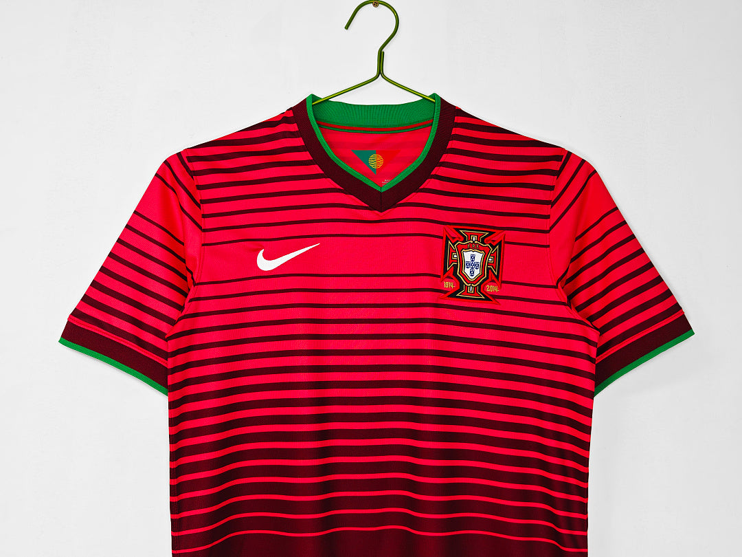 2014 Portugal Home Retro Jersey