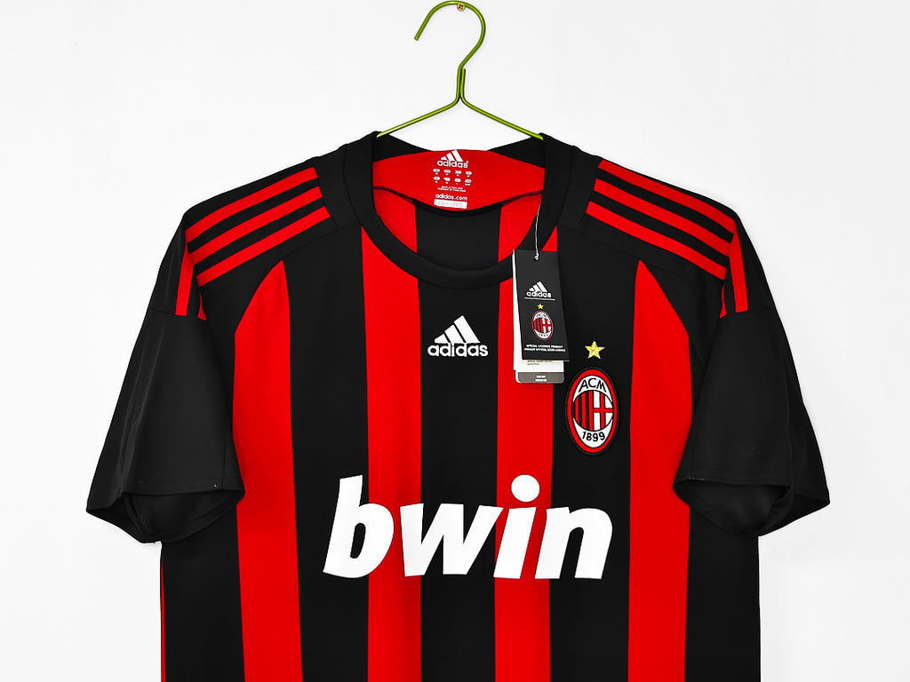 08/09 AC Milan Home Retro Jersey