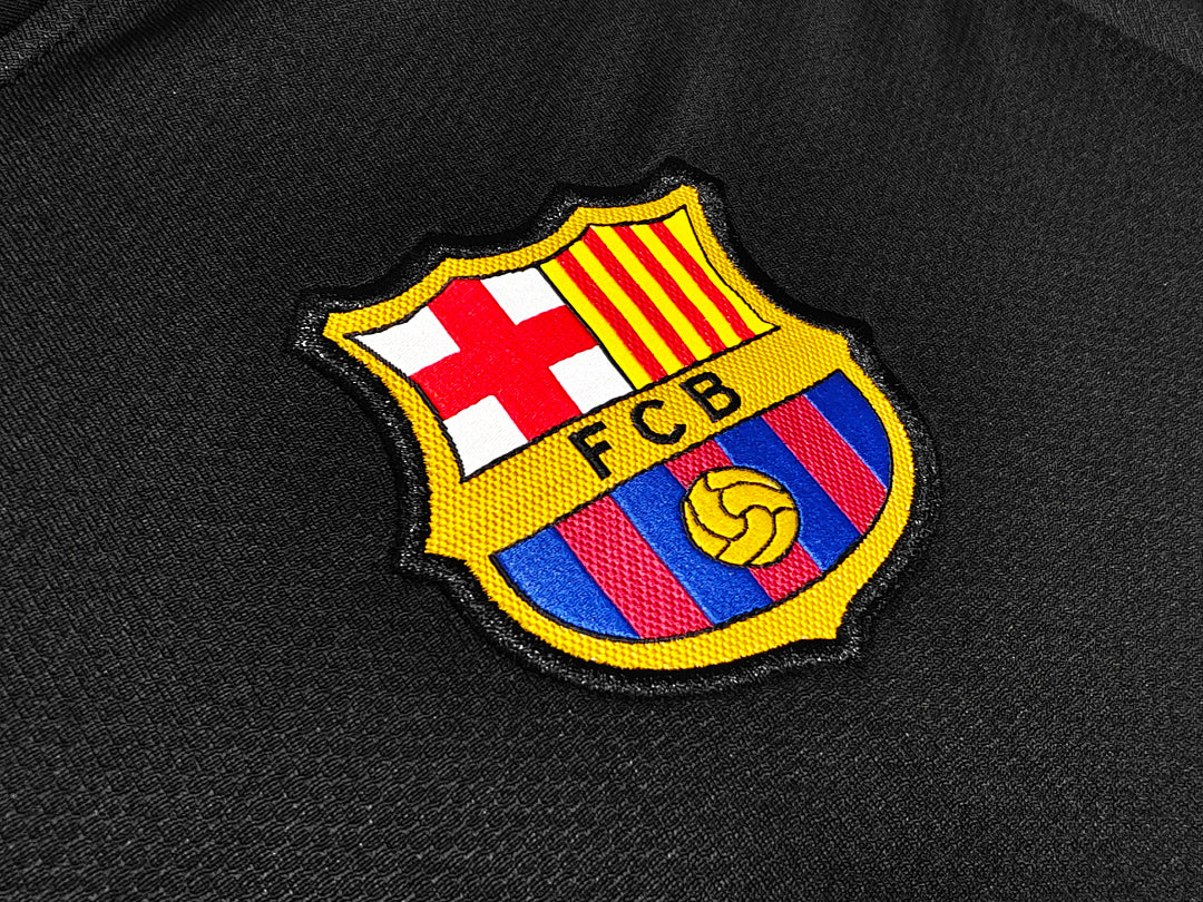 11/12 Barcelona Long Sleeve Away Retro Jersey