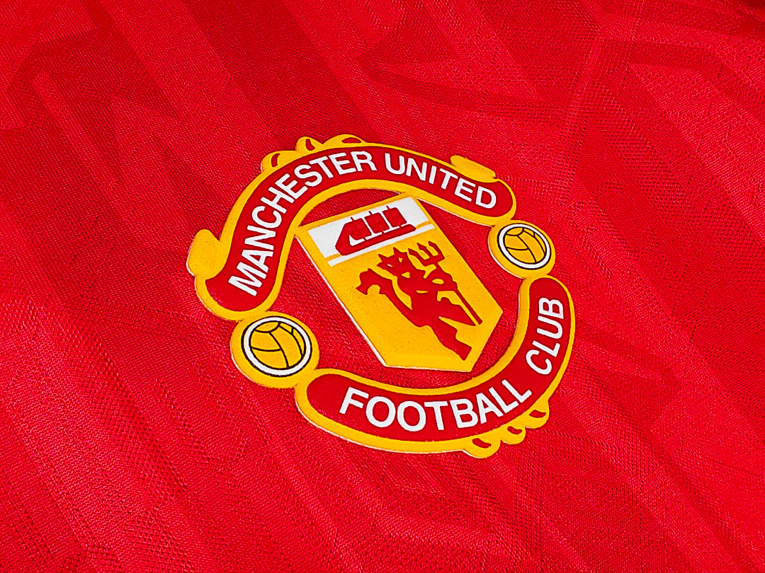 92/94 Manchester United Long Sleeve Home Retro Jersey