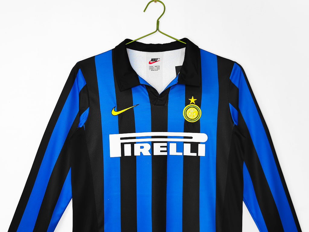 98/99 Inter Milan Long Sleeve Home Retro Jersey