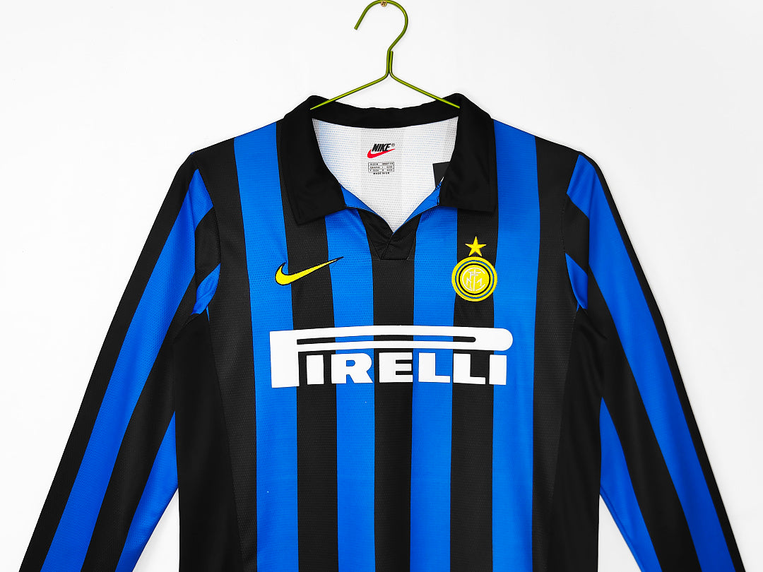 98/99 Inter Milan Long Sleeve Home Retro Jersey