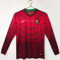 2014 Portugal Long Sleeve Home Retro Jersey