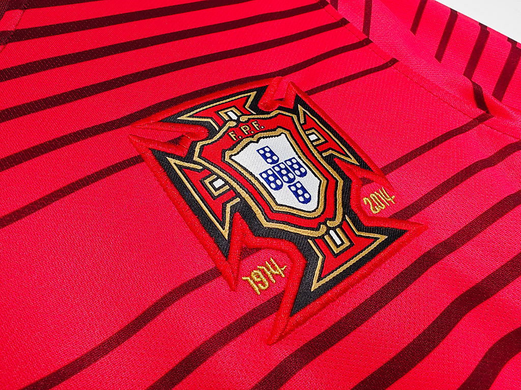 2014 Portugal Long Sleeve Home Retro Jersey