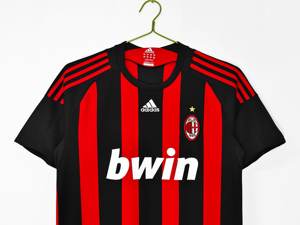 08/09 AC Milan Home Retro Jersey