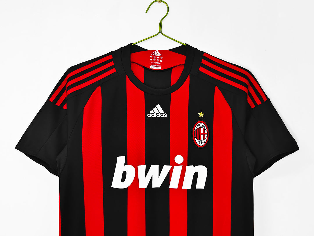 08/09 AC Milan Home Retro Jersey