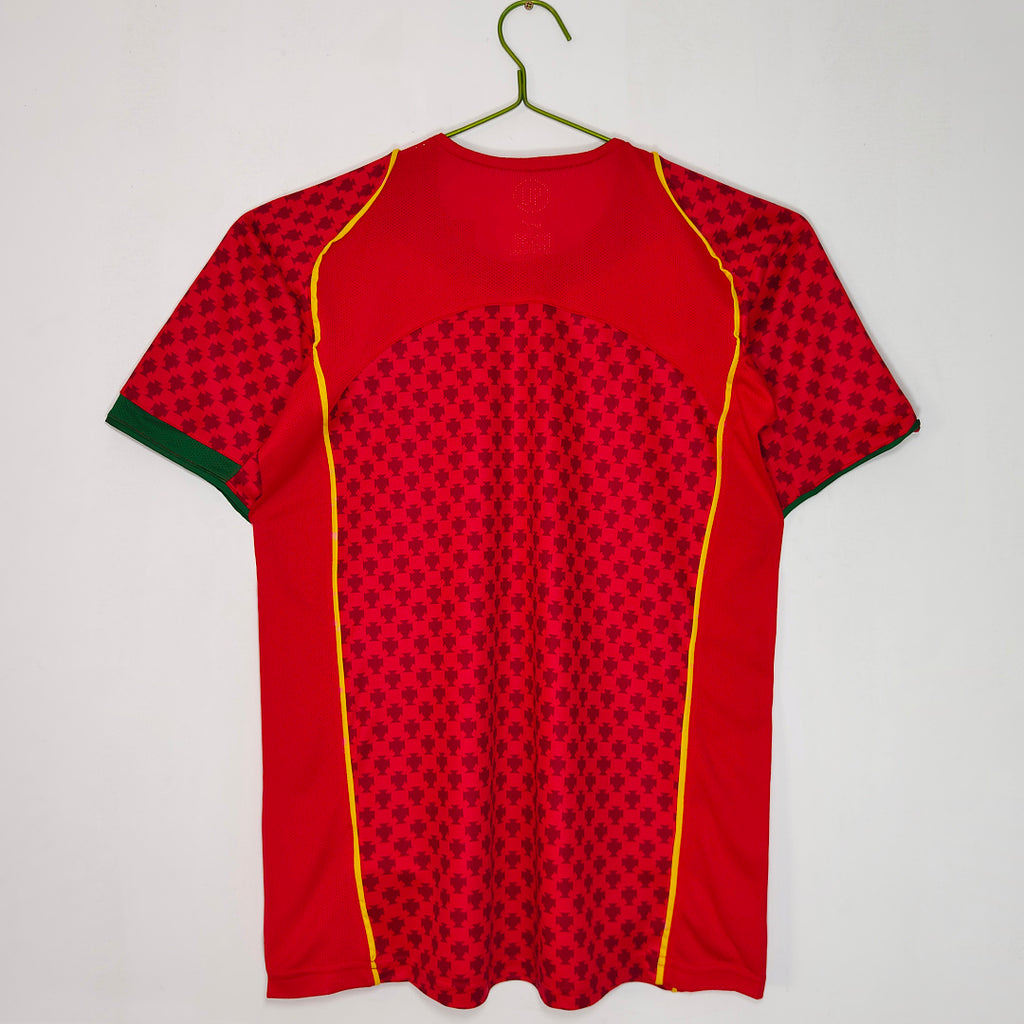 2004 Portugal Home Retro Jersey