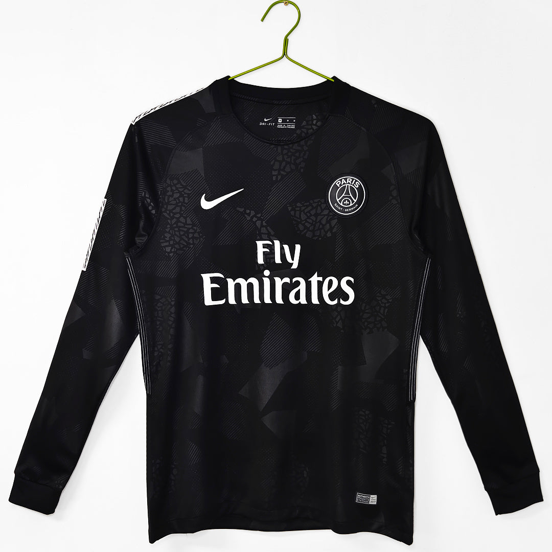 17/18 PSG Long Sleeve Third Retro Jersey