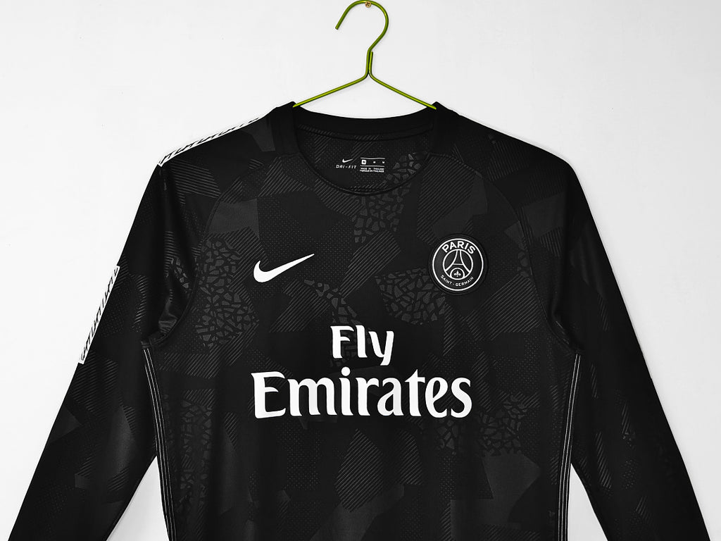 17/18 PSG Long Sleeve Third Retro Jersey