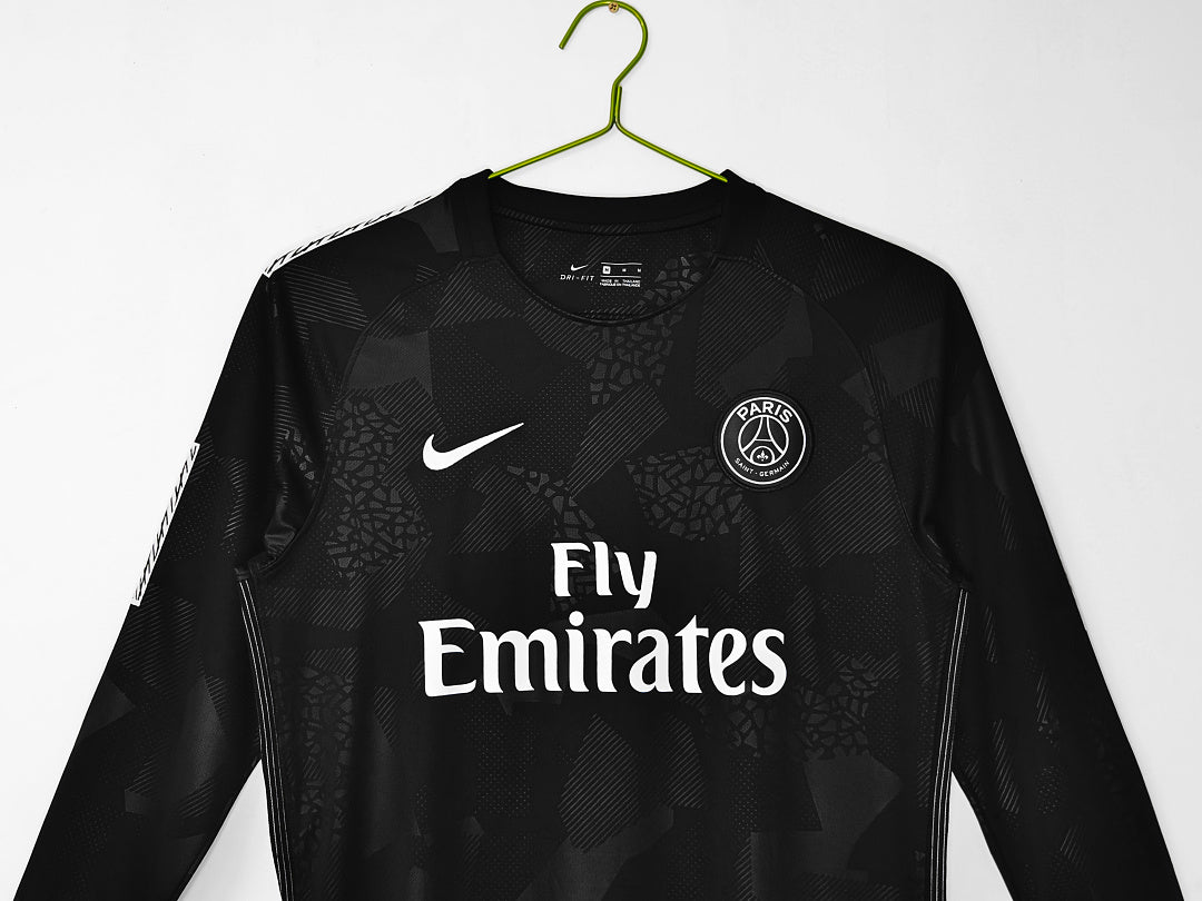 17/18 PSG Long Sleeve Third Retro Jersey