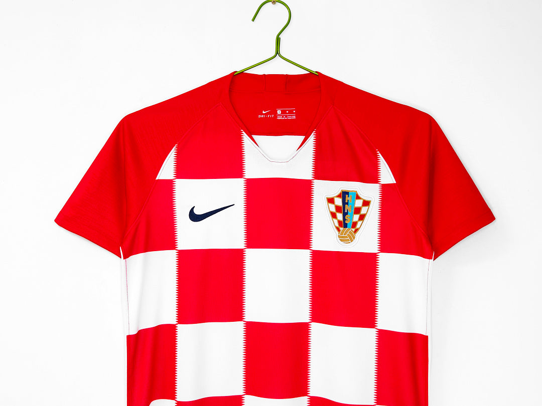 2018 Croatia Home Retro Jersey