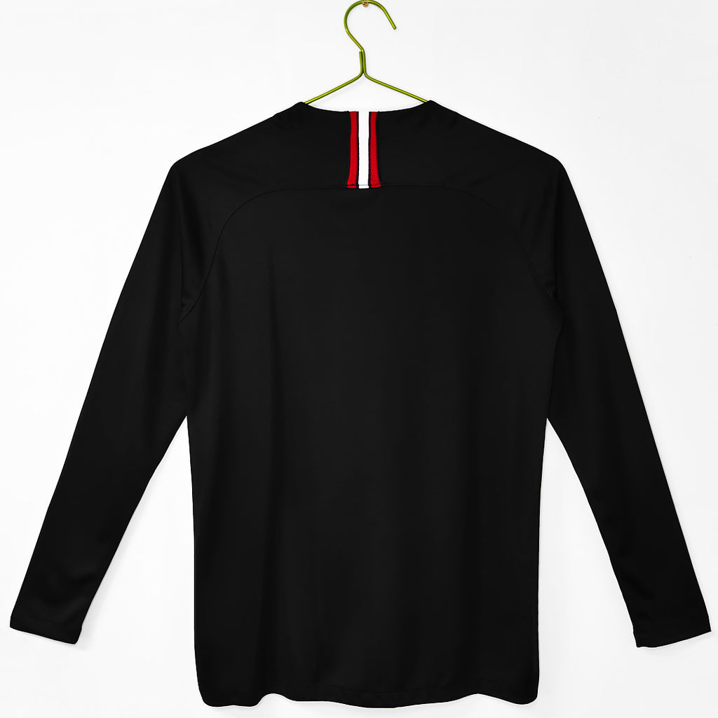 18/19 PSG Long Sleeve Home Retro Jersey