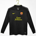 11/12 Barcelona Long Sleeve Away Retro Jersey