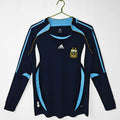 2006 Argentina Long Sleeve Away Retro Jersey