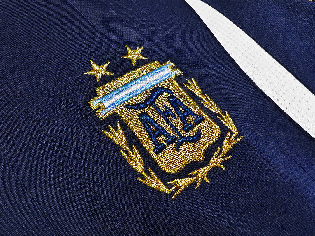 2006 Argentina Long Sleeve Away Retro Jersey