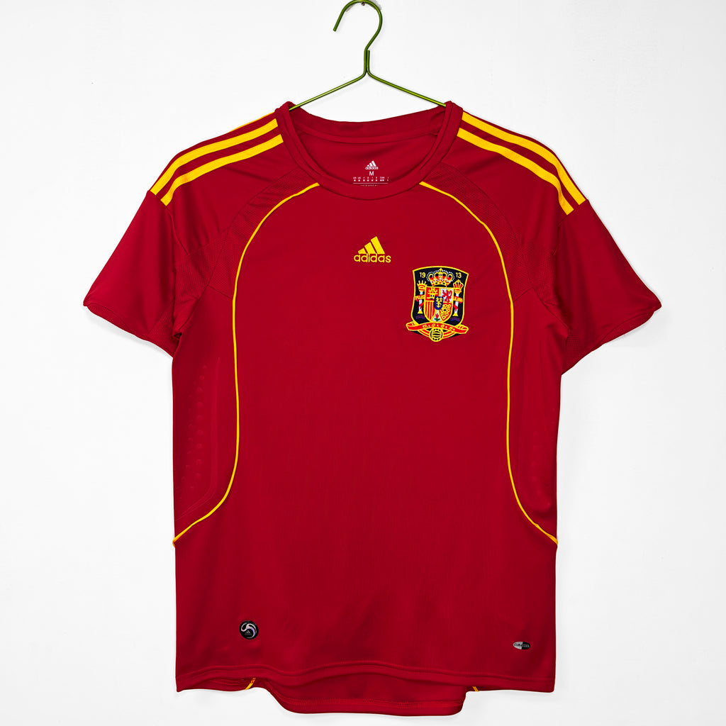 2008 Spain Home Retro Jersey