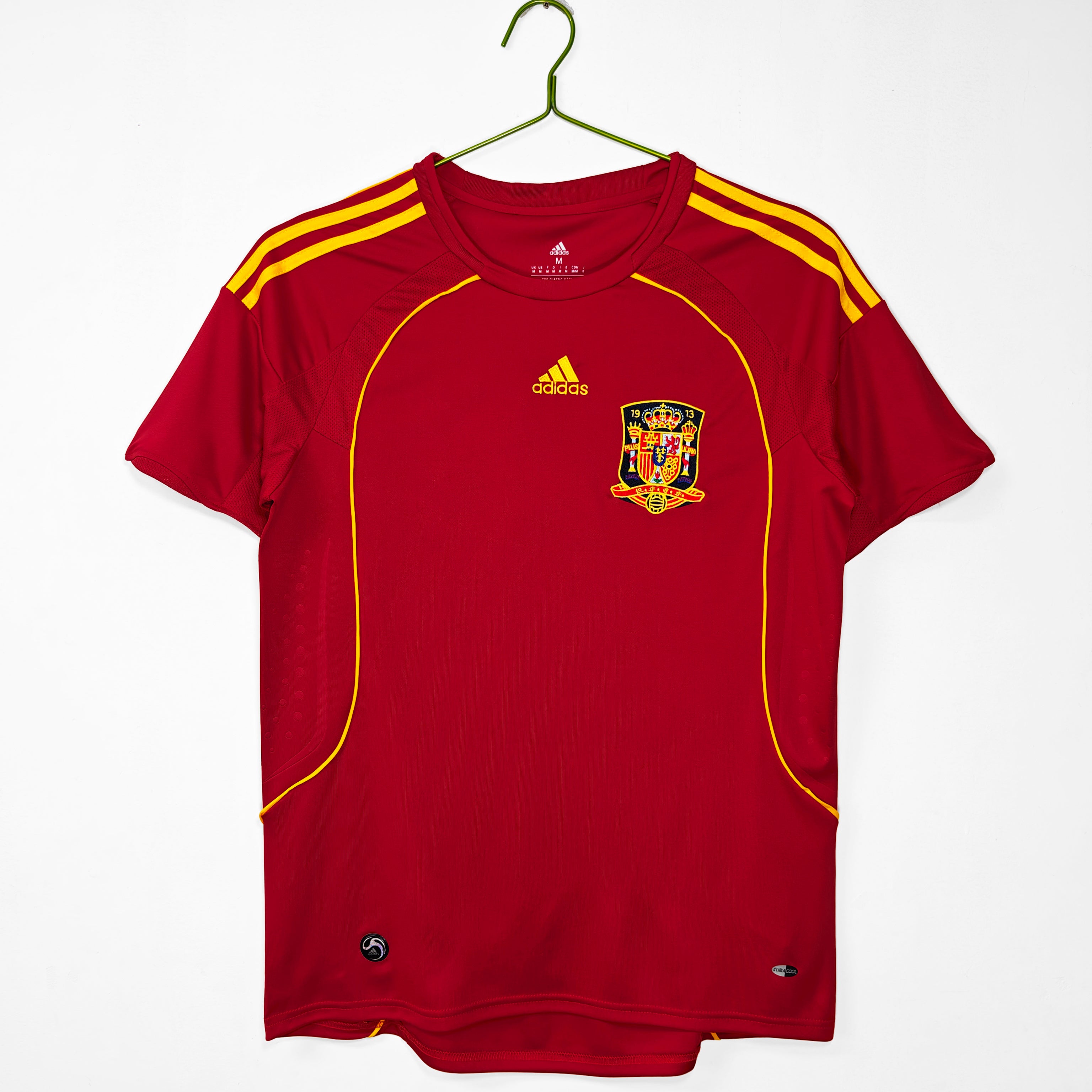 2008 Spain Home Retro Jersey