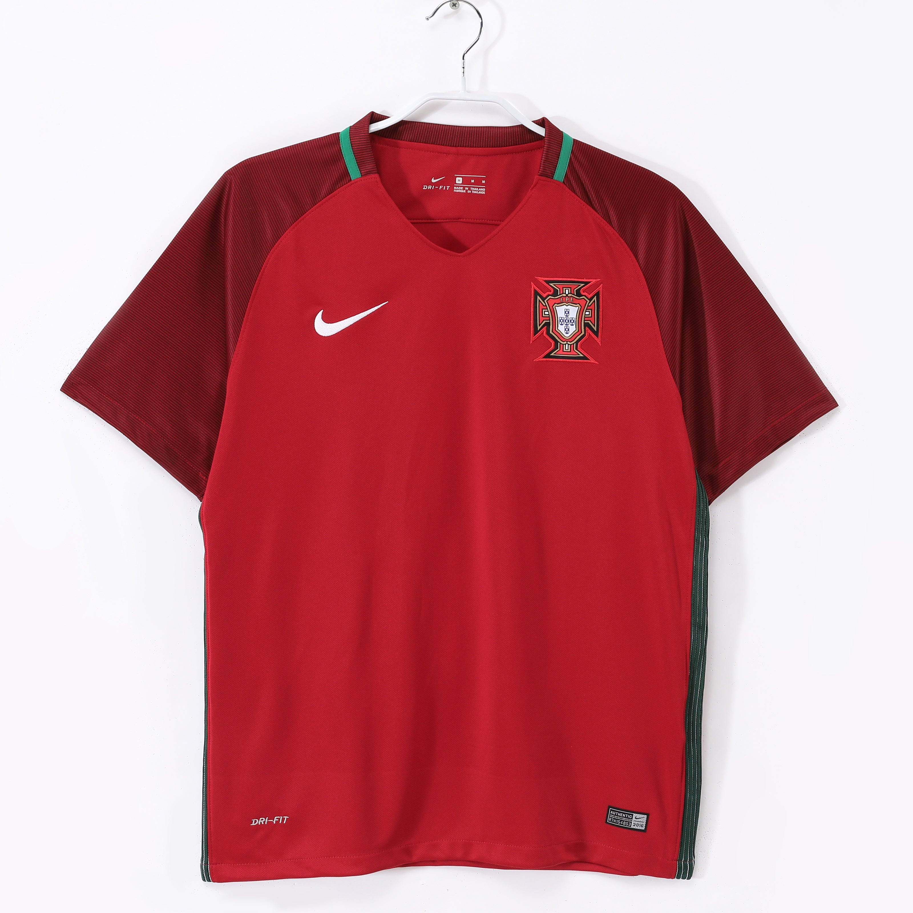 2016 Portugal Home Retro Jersey